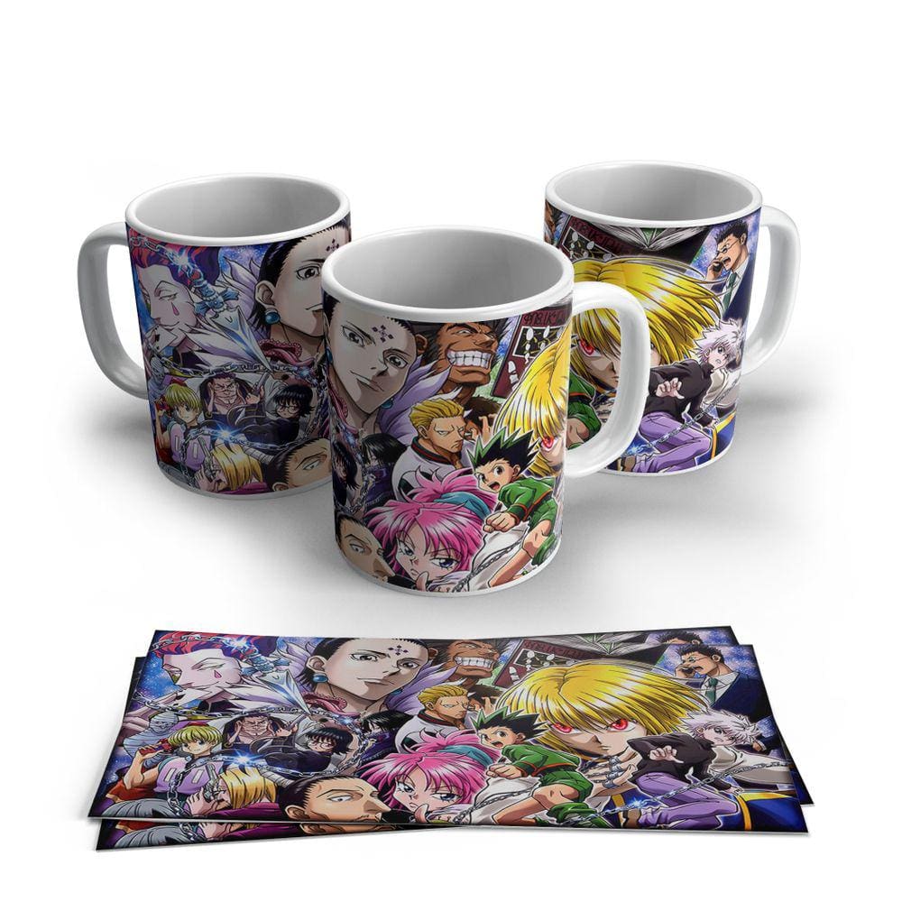 Caneca de Porcelana Hunter X Hunter modelo 08