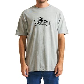 Camiseta Hurley Bomb WT24 Masculina Mescla Cinza