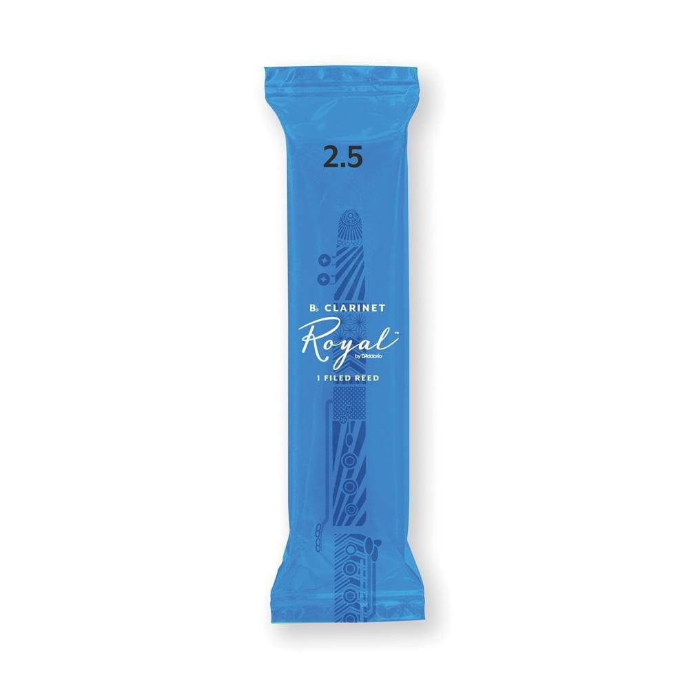Palheta Clarineta Bb 2.5 (Unidade) D Addario Royal 25RCB0125 [F035]