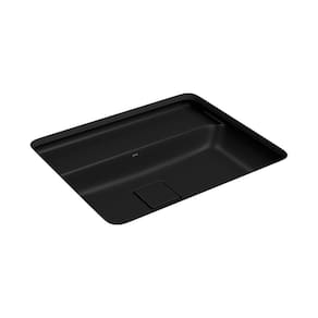 Cuba de Embutir Deca Slim 55x45 L.33050.M.94 Retangular com Mesa Ébano Fosco
