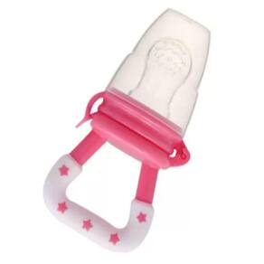 Chupeta Alimentadora Fruta Papinha Silicone Bebê Mordedor