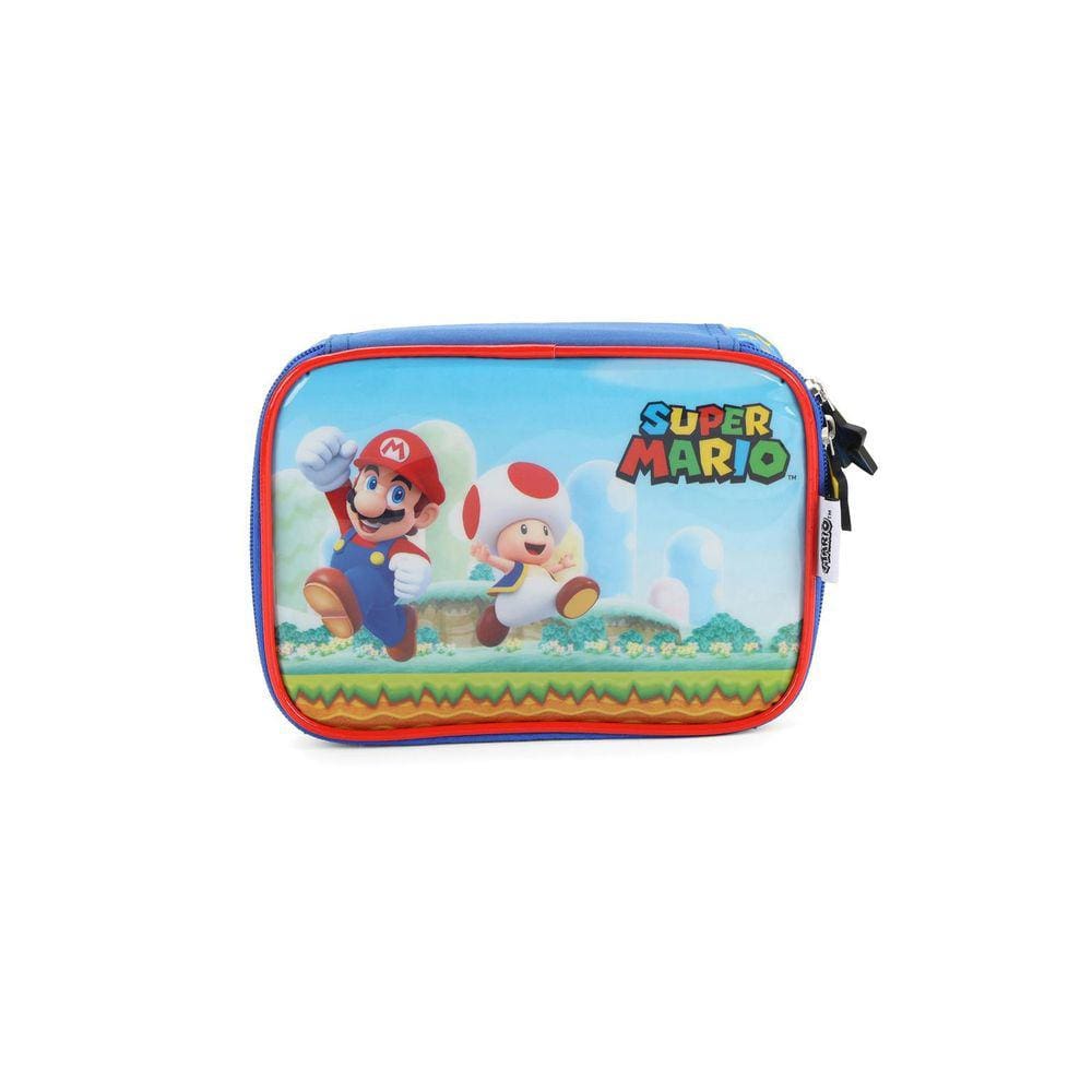 Estojo Duplo Super Mario - Organizador Prático