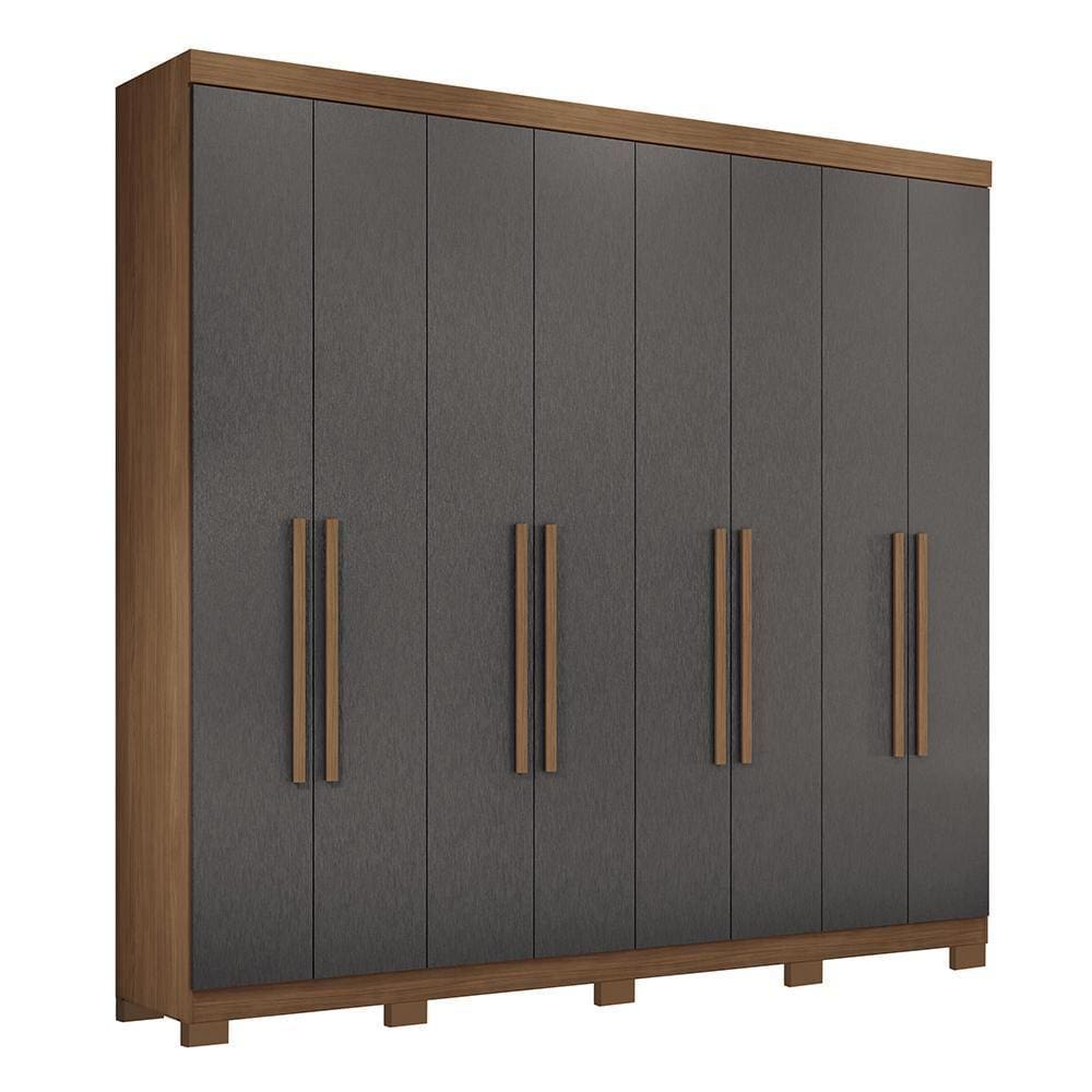 Guarda Roupa Casal Master New 8.4 8 Portas com Pés - Santos Andirá