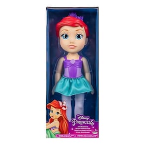 Boneca Bailarina Princesa Ariel 38Cm