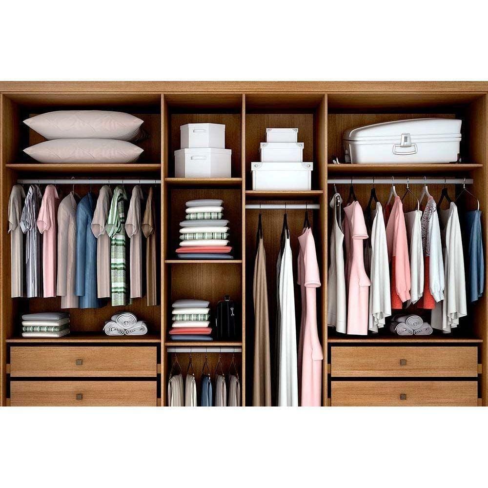 Guarda Roupa Casal 6 Portas E 8 Gavetas C- | Casas Bahia