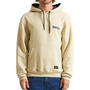 Moletom Hurley Canguru Puff WT24 Masculino Areia