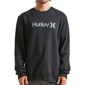 Moletom Hurley Careca One&Only WT24 Masculino Preto