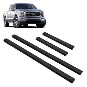 Soleira Aluminio Preta Black Brasikar F150 2024