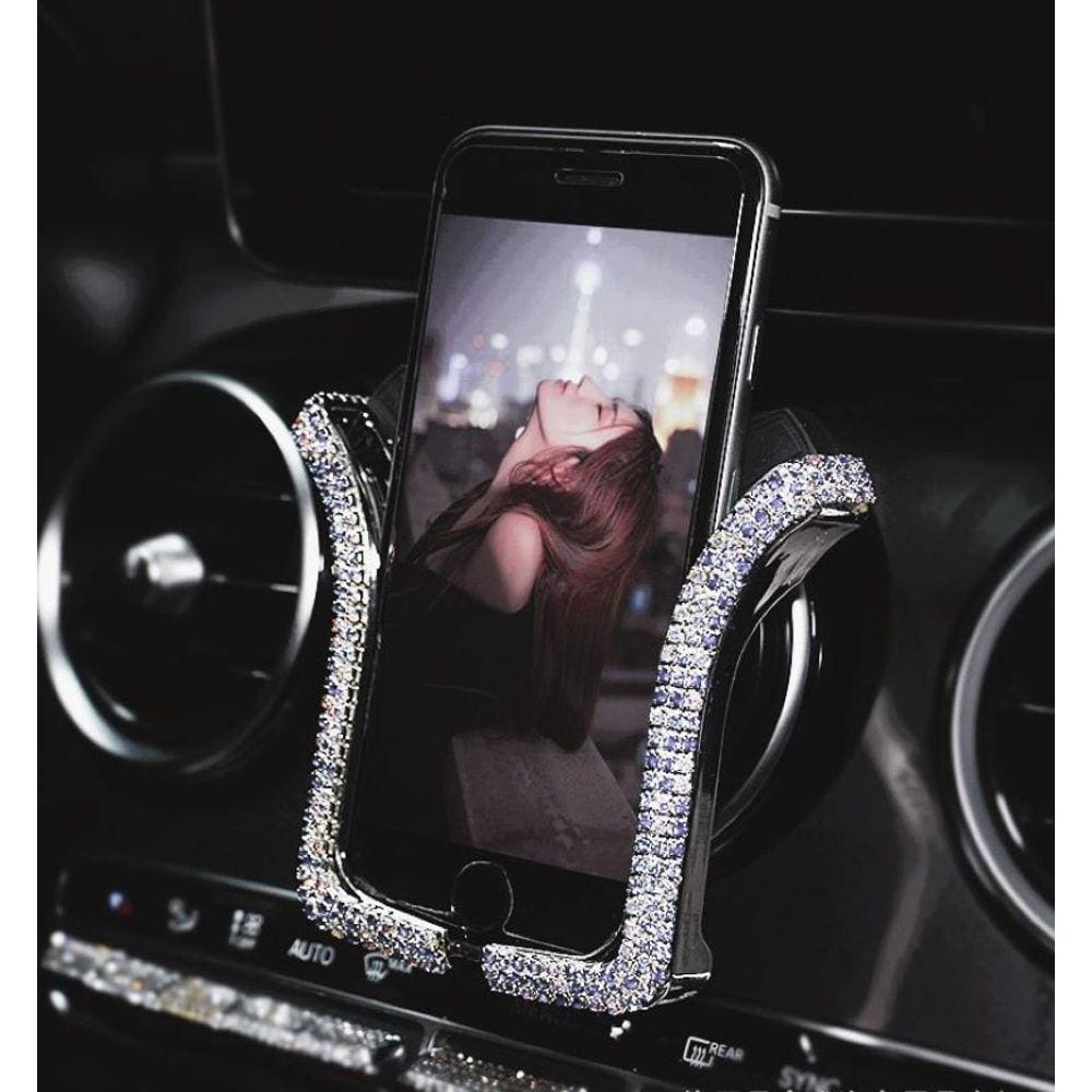 Suporte Celular Strass Luxo BRILHANTE