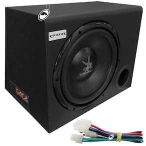 Caixa Amplificada Automotiva CXS303 12" Polegadas Universal 350W RMS Corzus