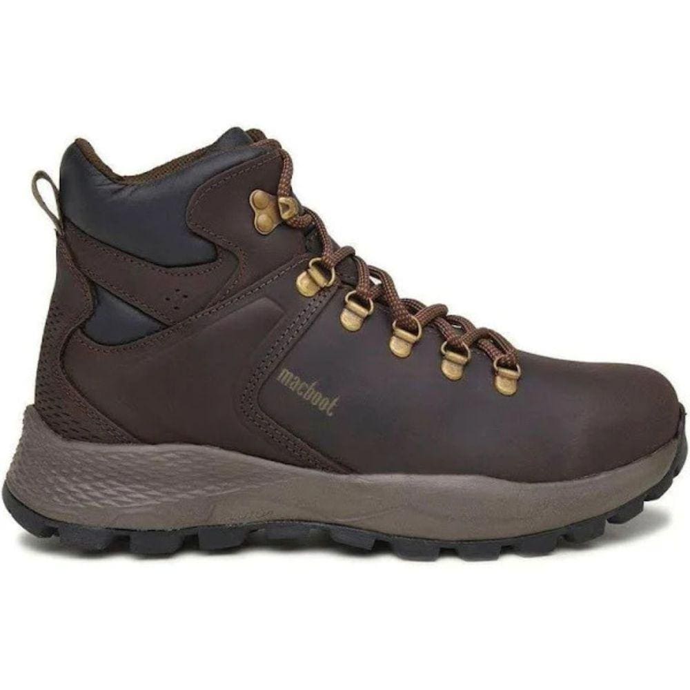 Coturno Macboot Imeri 02 Masculino Cano Alto Couro Marrom
