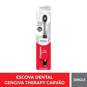 Escova de Dente Colgate Gengiva Therapy Carvão