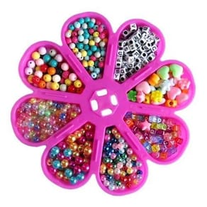 Kit Infantil Margarida Miçangas 2600 Peças Pulseira