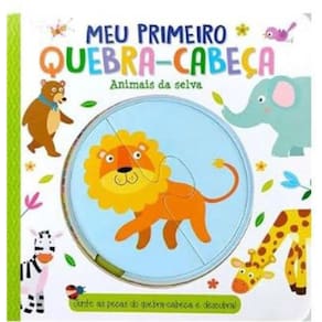 Meu Primeiro Quebra Cabeça Animais Da Selva