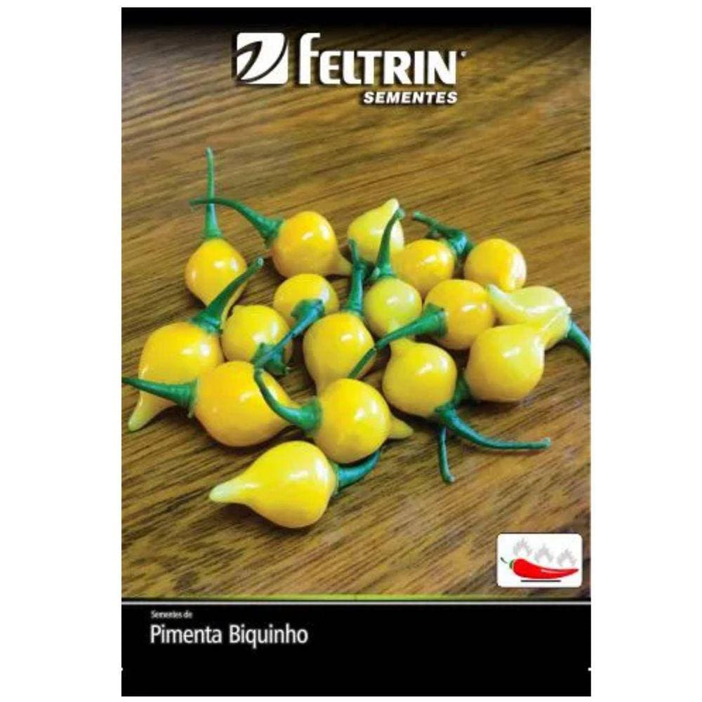 Sementes de Pimenta Guadalajara (Biquinho Amarela) FELTRIN