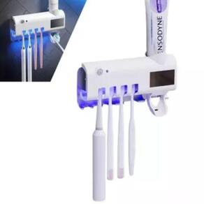 Dispenser De Escova E Aplicador De Creme Recarregável