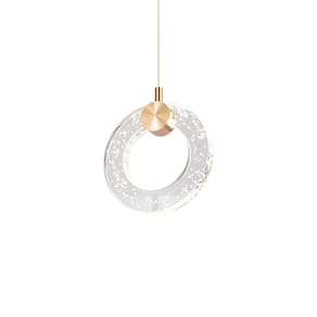 Lustre Pendente Nitrolux Ntl-007 Rose Gold Led Bivolt