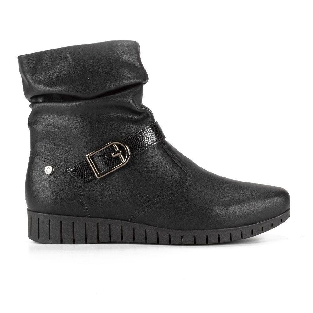 Bota Campesí Cano Baixo Feminina Preta