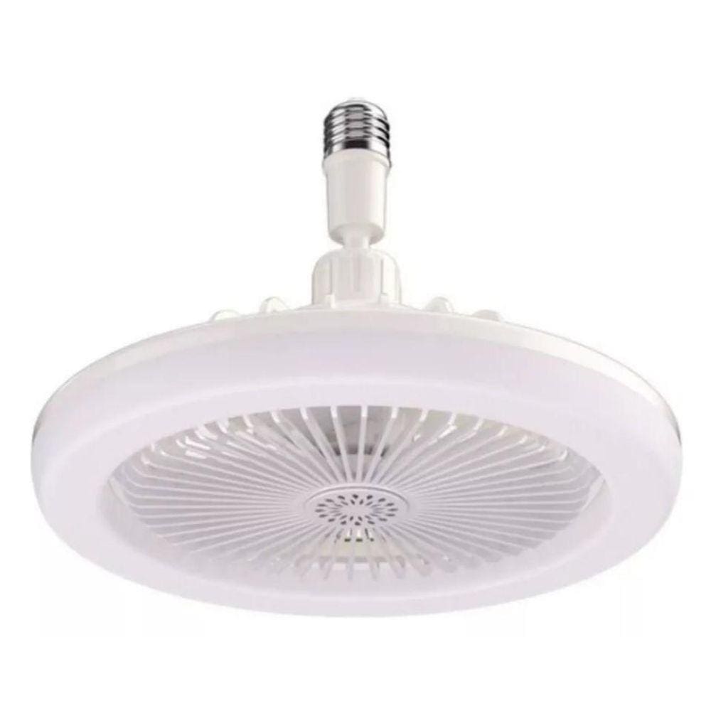Lâmpada Ventilador De Teto 30W E27 Com Controle Ajustável