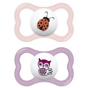 Chupeta Supreme - 6+ Meses Rosa - Embalagem Dupla - Mam