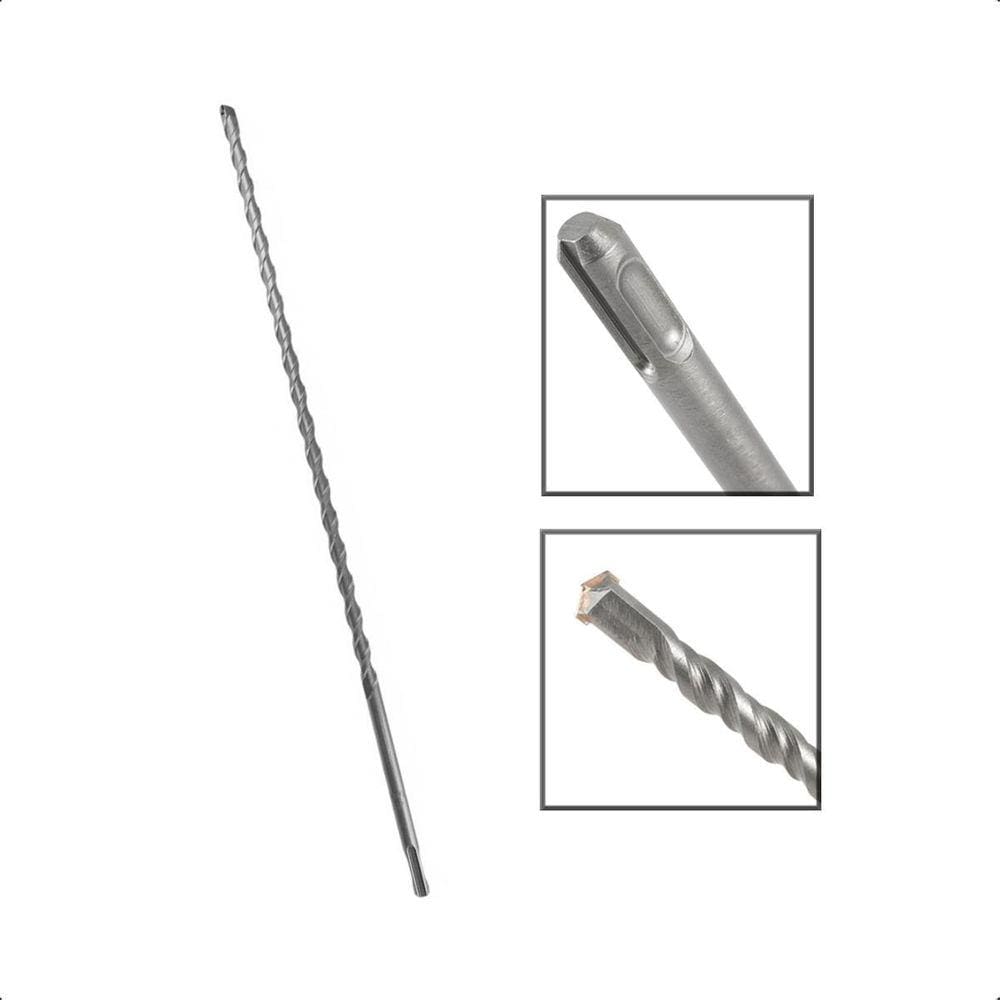 Broca Sds Plus 12X160 Mm Aço Carbono Tungstênio Martelete