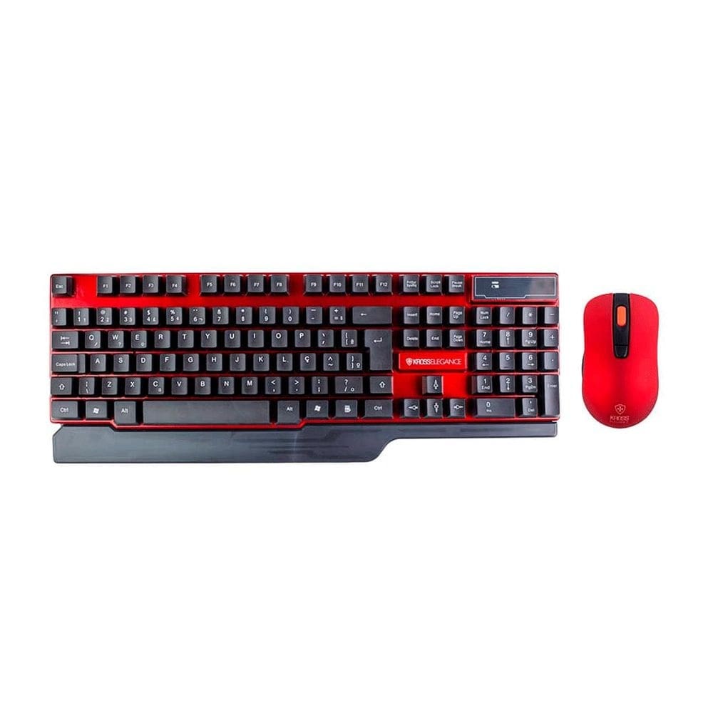 Combo Kross Teclado e Mouse USB, Sem Fio, Elegance