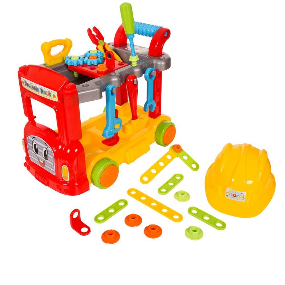 Caminhão Mechanic Truck com Ferramentas Infantil - Maral