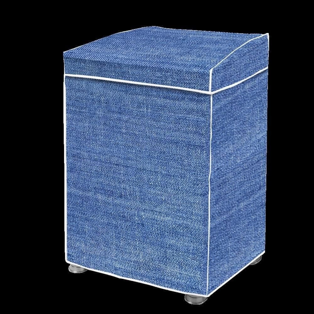 Capa Máquina De Lavar Flanelada Jeans M