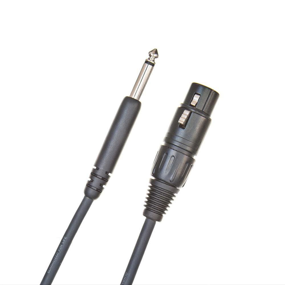 Cabo Microfone P10-XLR Fêmea D Addario Classic PW-CGMIC-25 [F035]