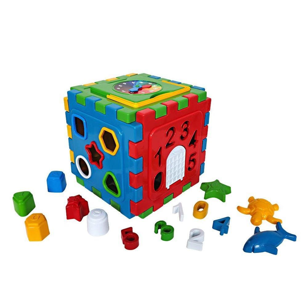 Cubo Didático Grande Educativo - Plaspolo