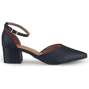 Sapato Scarpin Salto Bloco Vizzano Pelica 1220.317