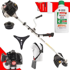 Roçadeira Profissional Com ÓLEO STIHL KW52-LE KW52LE KW52 Kawashima À Gasolina 2T 52cc 2,5HP Alta Performance e Potência