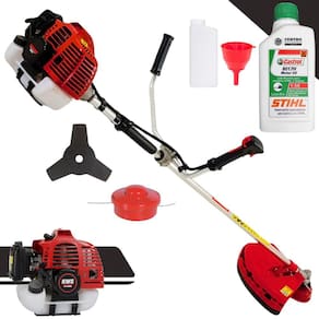Roçadeira Com ÓLEO STIHL Kawashima KW43-L 2T 43cc 1,7HP Robusta de Alta Potência e Performance Ideal Para Manutenção de Rodovias