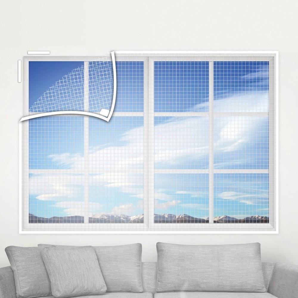 Tela Mosquiteira Para Janela Basculante - 65X105Cm