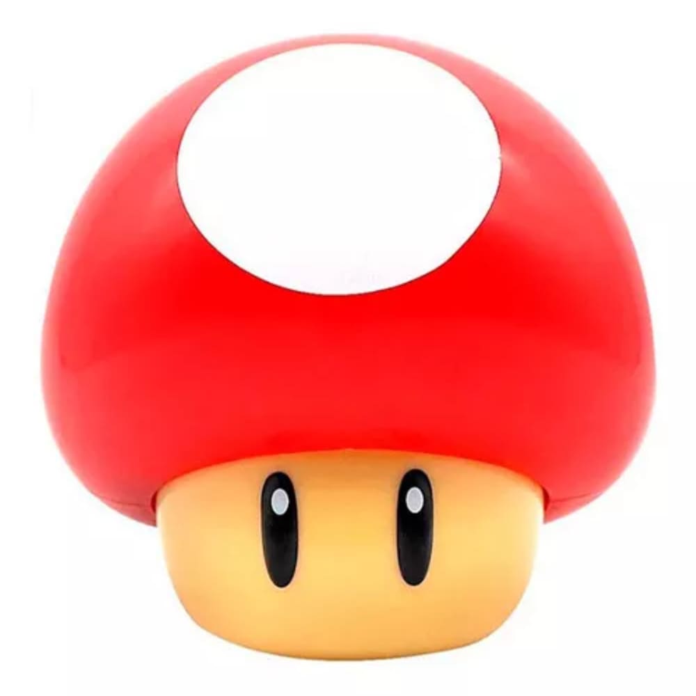 Luminária Super Mário Bros Cogumelo