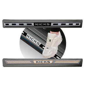 Jogo Soleira Premium Elegance Kicks - 4 Portas ( Vinil + Resinada 8 Peças )