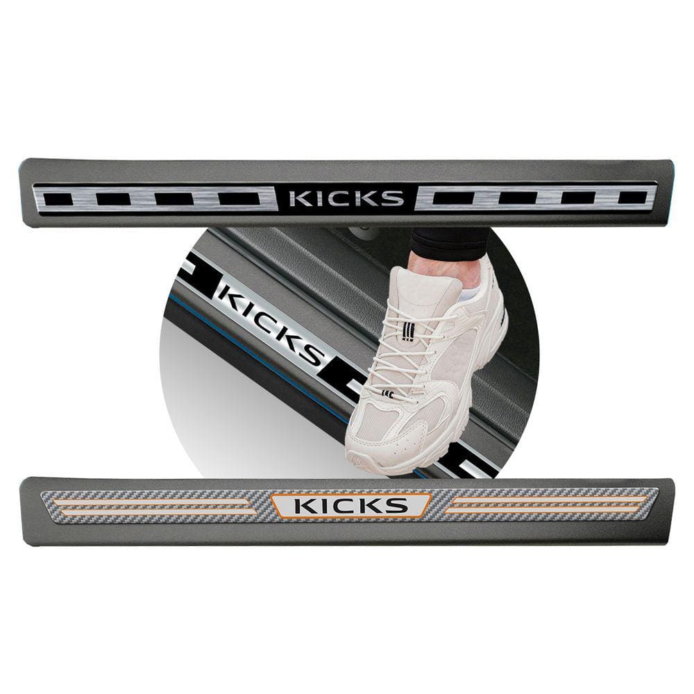 Jogo Soleira Premium Elegance Kicks - 4 Portas ( Vinil + Resinada 8 Peças )