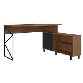 Mesa Office Deli - Marrom/Preto