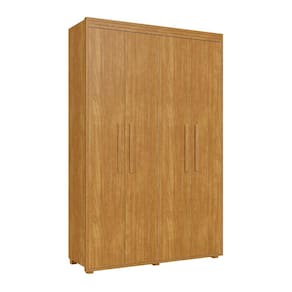 Guarda-roupa 4 Portas Milão Cama Fenix Economia de Espaço