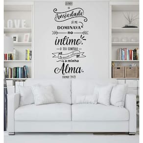 Adesivo De Parede Salmo 94:19