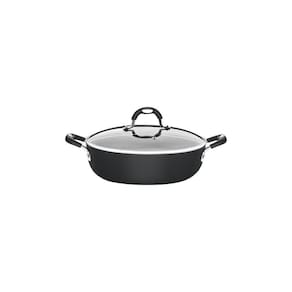Arrozeira Tramontina Mônaco Induction Alumínio Antiaderente Starflon Preto 28 Cm 4,2 L Tramontina