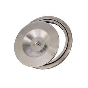 Lixeira embutir Aço inox 5,1L c/Balde Plástico injetado