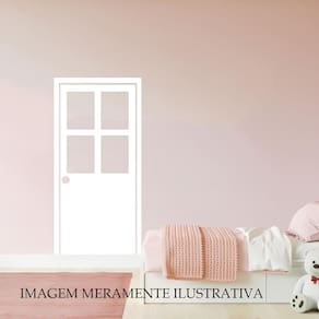 Adesivo De Parede Porta Falsa Mod01