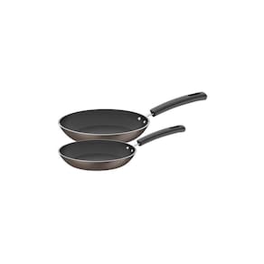 Jogo De Frigideiras Sicília Alumínio Antiaderente Starflon Excellent Avelã 2 Pçs- 24/28cm
