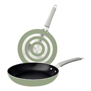 Jogo De Frigideiras Tramontina Em Alumínio Com Starflon Premium Verde 2 Peças 20 E 25cm Tramontina
