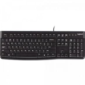 Teclado Com Fio Usb K120 Preto Logitech