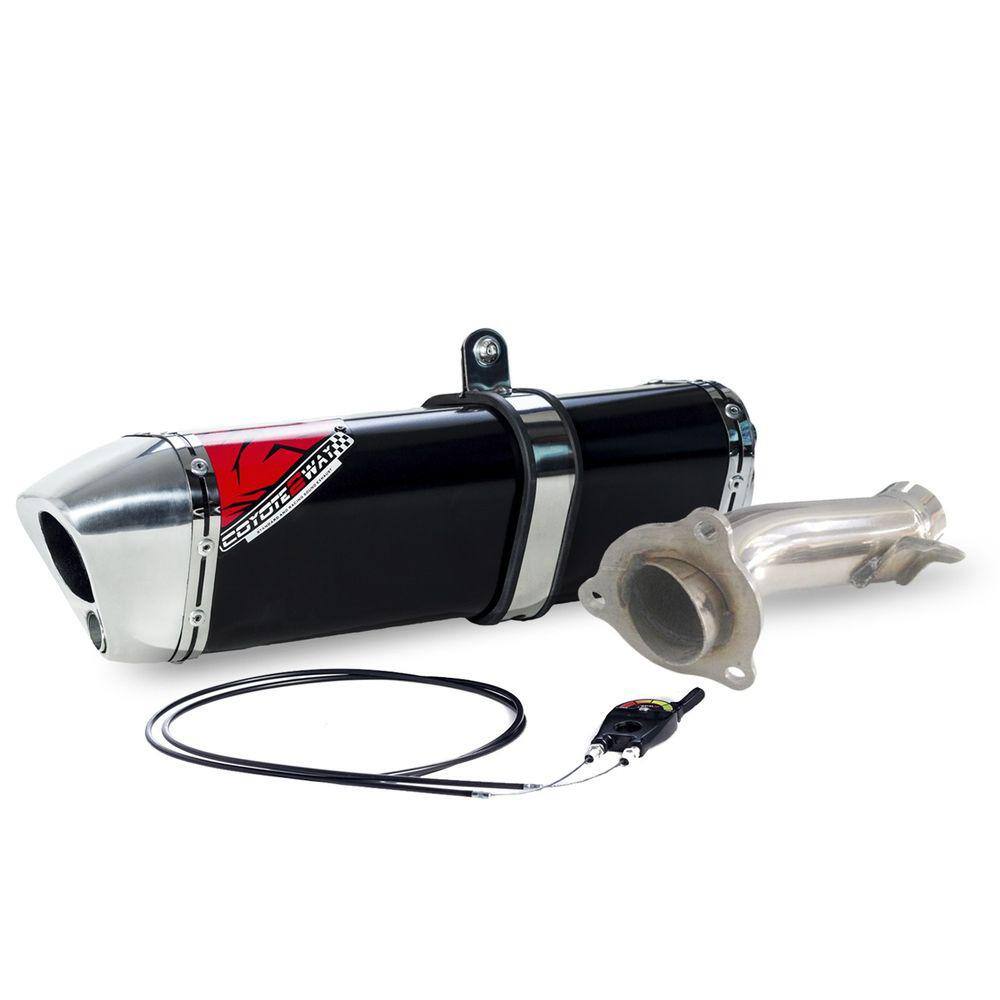 Escape / Ponteira Coyote TRS 2 Way + Mais em Alumínio - Bandit 650 / 1250 ano 2009 em diante - Suzuki