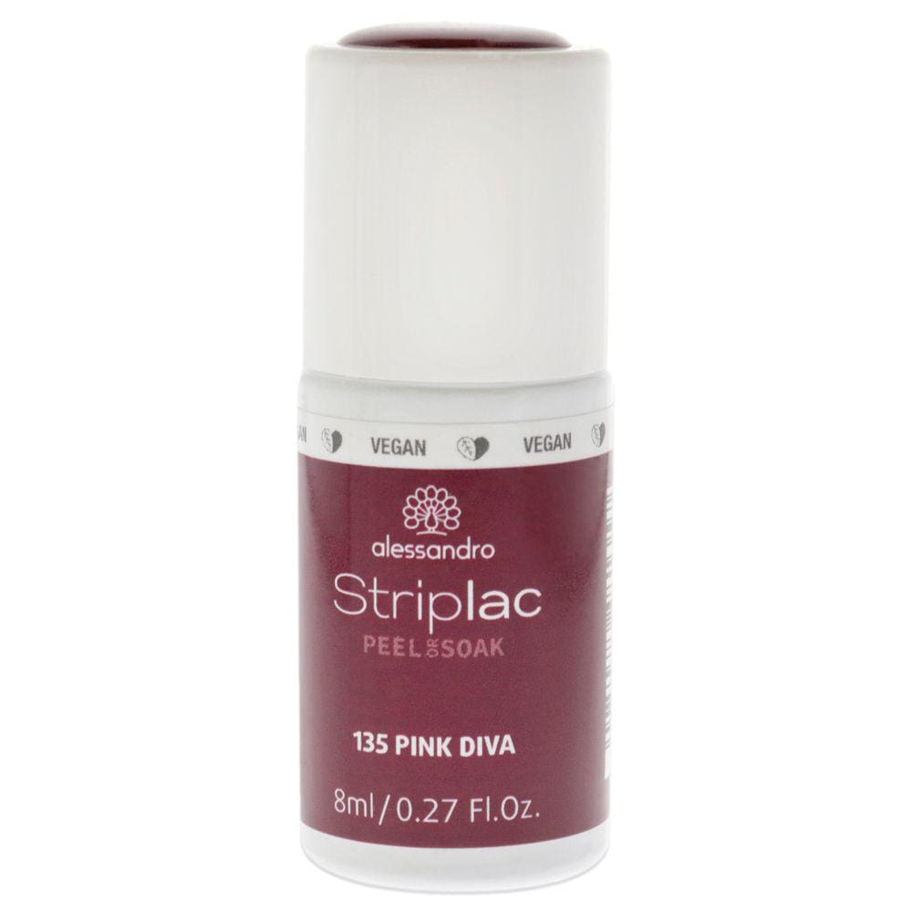 Verniz de unhas Alessandro Striplac Peel or Soak 135 Pink Diva