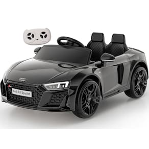 Carro Eletrico Zippy Toys Audi R8 Spyder 12V com Controle Preto