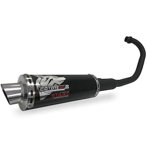 Coyote Start Mini-Sport Preto Cromado Cg 150 Titan Ks/Es 2009/2013